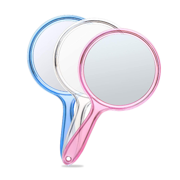 Double-Sided Handheld Mirror