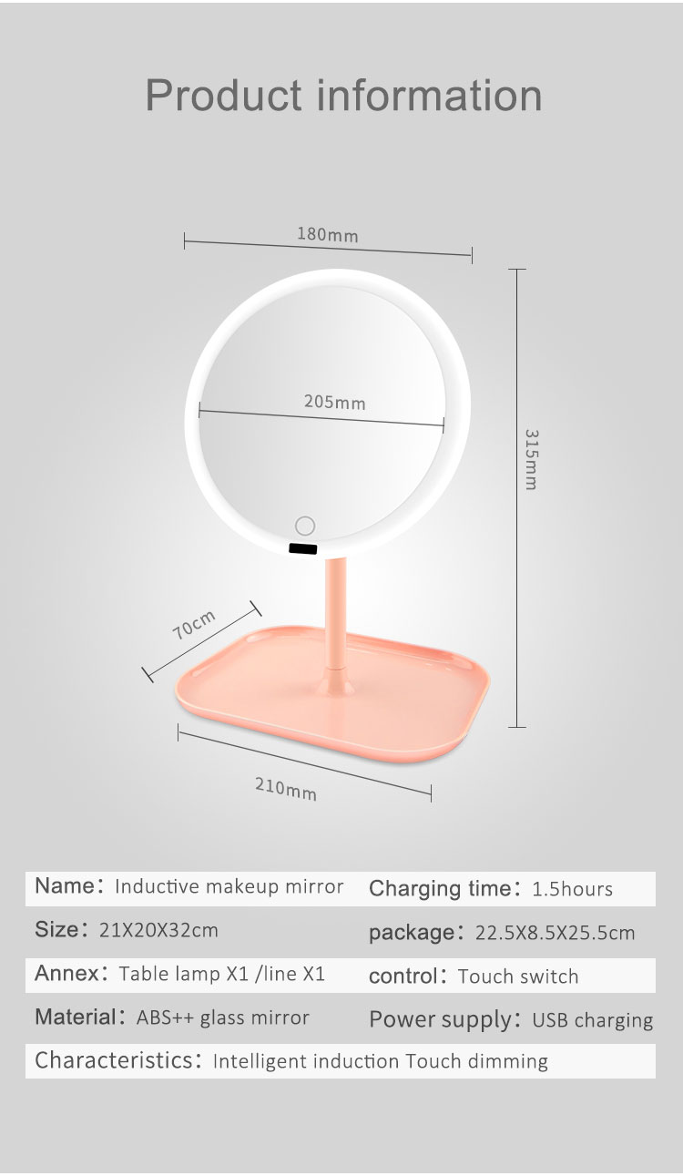 LED Makeup Mirror-E