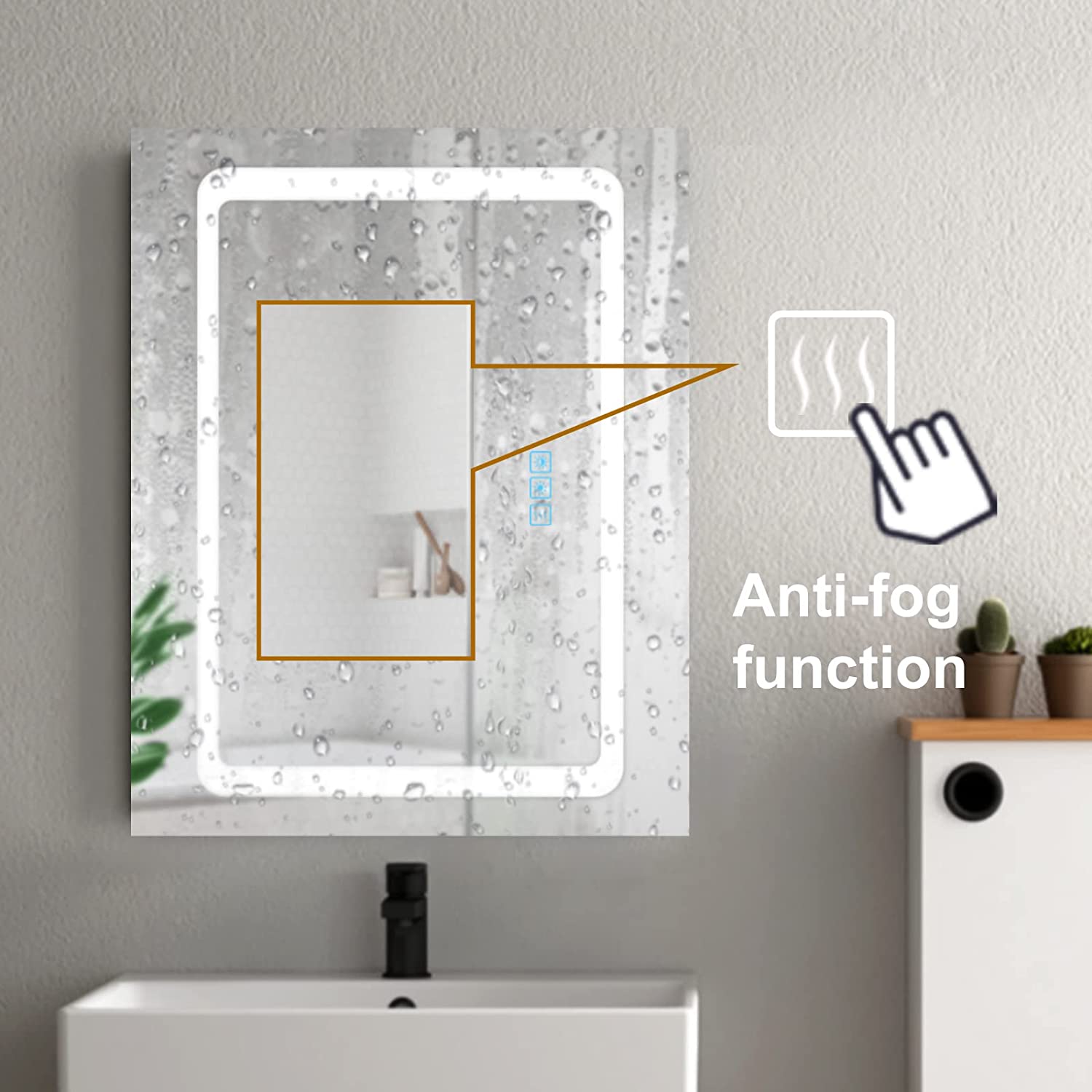 Medicine Cabinet With LED Light
