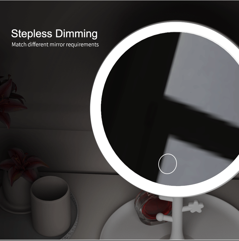 Plastic Makeup Mirror-H