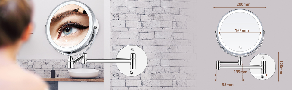 LED Wall Mounted Mirror-N