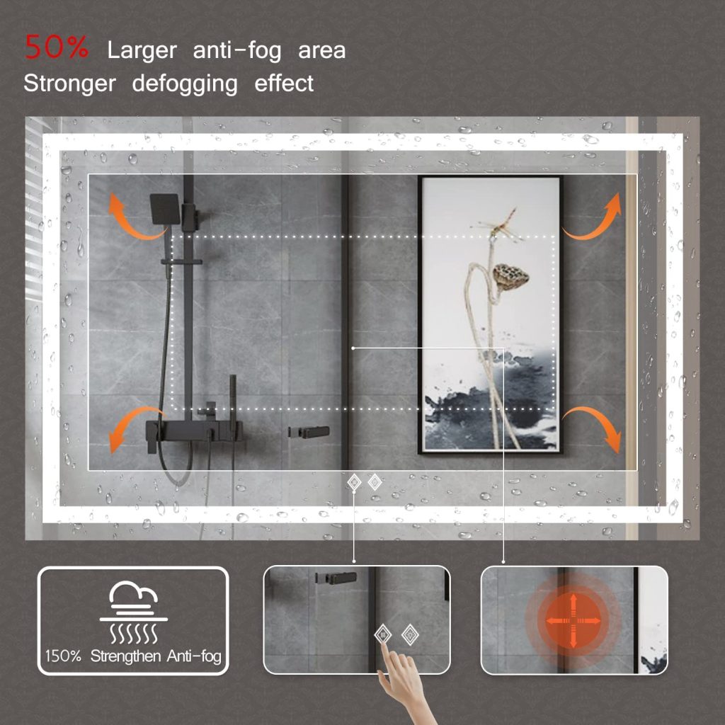 LED Bathroom Mirror-48×30” - image 5