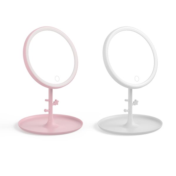 Plastic Makeup Mirror-H