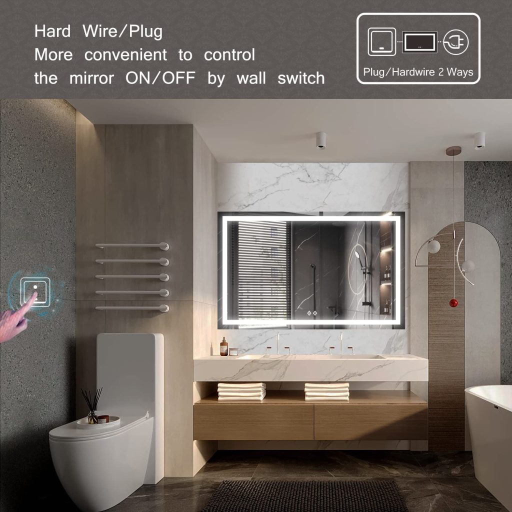 LED Bathroom Mirror-48×30” - image 4