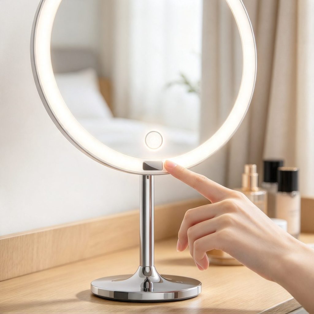 TCMM-F1 touch button below the LED ring